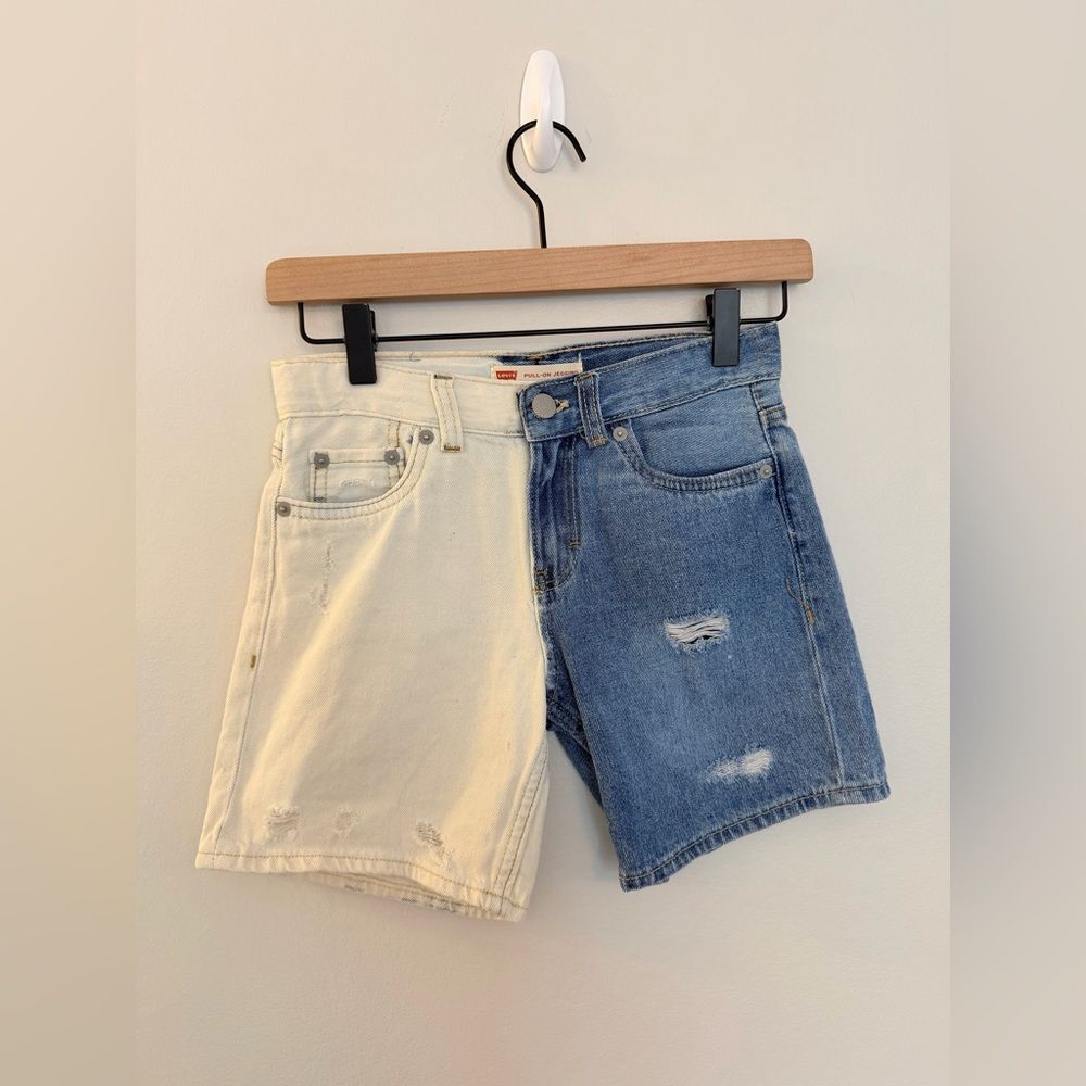 Levi’s Girls Two Toned Pull on Jegging Shorts - Size 12